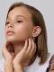 Серебряные серьги АЛЬКОР 02-4791/00КЦ-00 с фианитом