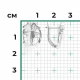 Серьги из белого золота Platina 02-4838-00-101-1120 с бриллиантом