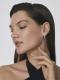 Серебряные серьги АЛЬКОР 02-4846/00АМ-00 с фианитом и аметистом