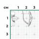 Серьги из белого золота Platina 02-4904-00-000-1120