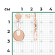 Серьги из комбинированного золота Platina 02-4907-00-000-1111
