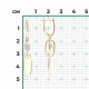 Серьги из комбинированного золота Platina 02-4919-00-000-1121