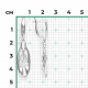 Серьги из белого золота Platina 02-4922-00-000-1120