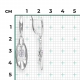 Серьги из белого золота Platina 02-4922-00-201-1120 с топазом