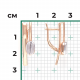 Серьги из комбинированного золота Platina 02-4924-00-000-1111