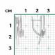 Серьги из белого золота Platina 02-4924-00-000-1120