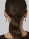Серебряные серьги АЛЬКОР 02-4946/00КЦ-00 с фианитом
