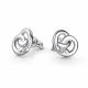 Серебряные серьги АЛЬКОР 02-4954/00КЦ-00 с фианитом