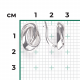 Серебряные серьги Platina 02-4958-00-000-0200