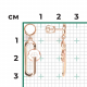 Золотые серьги Platina 02-5003-00-000-1110