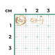 Серьги из комбинированного золота Platina 02-5007-00-101-1121 с бриллиантом