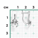 Серьги из белого золота Platina 02-5020-00-101-1120 с бриллиантом