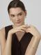 Серебряные серьги АЛЬКОР 02-5029/00ГХ-00 с фианитом и горным хрусталём