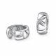 Серебряные серьги АЛЬКОР 02-5048/000Б-00 с бриллиантом