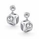 Серебряные серьги АЛЬКОР 02-5081/0000-00