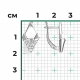 Серьги из белого золота Platina 02-5135-00-401-1120 с фианитом