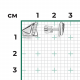 Серьги из белого золота Platina 02-5136-00-401-1120 с фианитом