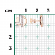 Серьги из комбинированного золота Platina 02-5137-00-401-1111 с фианитом