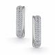 Серебряные серьги АЛЬКОР 02-5173/00КЦ-00 с фианитом