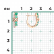 Золотые серьги Platina 02-5220-00-106-1110 с бриллиантом и изумрудом