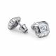 Серебряные серьги АЛЬКОР 02-5220/00КЦ-00 с фианитом