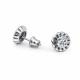 Серебряные серьги АЛЬКОР 02-5221/00КЦ-00 с фианитом