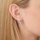 Серьги из белого золота Platina 02-5252-00-101-1120 с бриллиантом