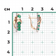 Серьги из комбинированного золота Platina 02-5253-00-106-1111 с бриллиантом и изумрудом