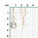 Серьги из комбинированного золота Platina 02-5261-00-000-1111