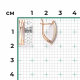 Серьги из комбинированного золота Platina 02-5268-01-000-1111