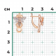 Золотые серьги Platina 02-5311-00-000-1110
