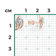 Золотые серьги Platina 02-5313-00-201-1110 с топазом
