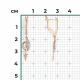 Серьги из комбинированного золота Platina 02-5318-00-000-1111