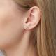 Серьги из комбинированного золота Platina 02-5356-00-101-1121 с бриллиантом