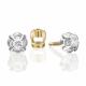 Серьги из комбинированного золота Platina 02-5361-00-101-1121 с бриллиантом
