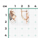 Серьги из комбинированного золота Platina 02-5369-00-000-1111