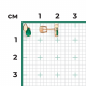 Золотые серьги Platina 02-5403-00-103-1110 с изумрудом