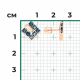 Золотые серьги Platina 02-5428-01-201-1110 с топазом