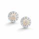 Серебряные серьги АЛЬКОР 02-5474/000Б-00 с бриллиантом