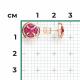 Золотые серьги Platina 02-5510-00-104-1110 с рубином