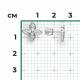 Серебряные серьги Platina 02-5512-00-401-0200 с фианитом