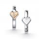 Серебряные серьги АЛЬКОР 02-5527/000Б-00 с бриллиантом