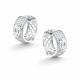 Серебряные серьги АЛЬКОР 02-5536/00КЦ-00 с фианитом