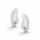 Серебряные серьги АЛЬКОР 02-5567/00КЦ-00 с фианитом