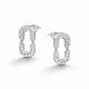 Серебряные серьги АЛЬКОР 02-5568/00КЦ-00 с фианитом