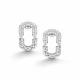 Серебряные серьги АЛЬКОР 02-5568/00КЦ-00 с фианитом