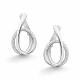 Серебряные серьги АЛЬКОР 02-5570/00КЦ-00 с фианитом