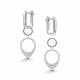 Серебряные серьги АЛЬКОР 02-5602/00КЦ-00 с фианитом