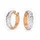 Серебряные серьги АЛЬКОР 02-5625/000Б-60 с бриллиантом