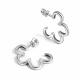 Серебряные серьги АЛЬКОР 02-5672/0000-00